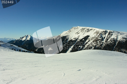 Image of Winter mountain landscape