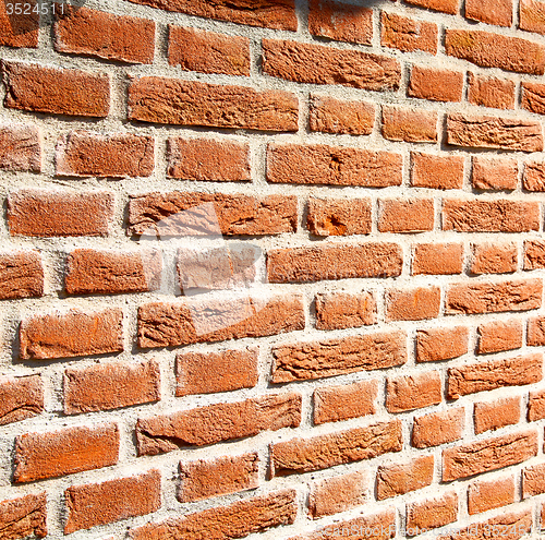 Image of abstract step   brick in  italy old wall and texture material th