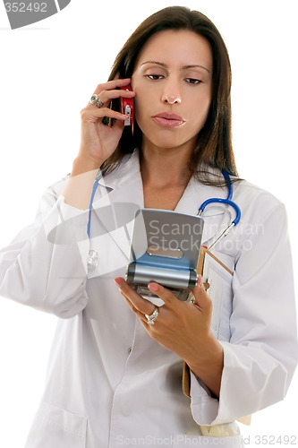 Image of Medical doctor telephone advice