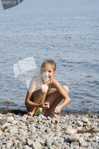 Image of Girl on the beach II