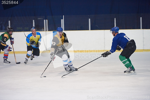 Image of ice hockey sport players