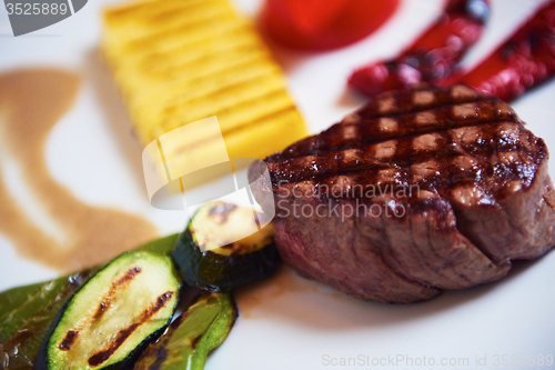 Image of tasty steak