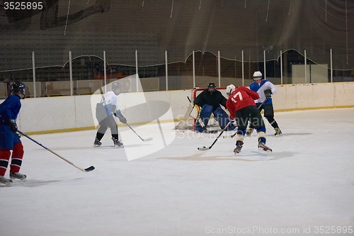 Image of ice hockey sport players