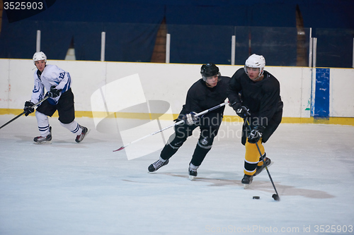 Image of ice hockey sport players