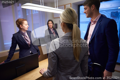 Image of Couple on a business trip