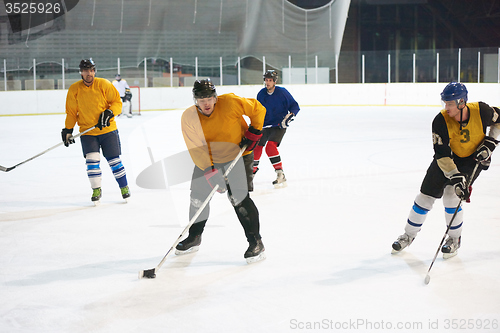 Image of ice hockey sport players