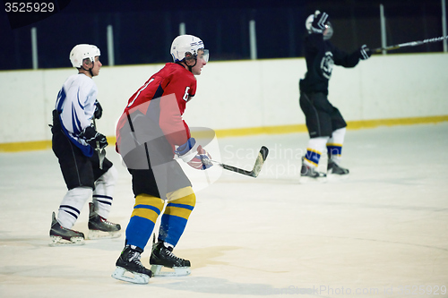 Image of ice hockey sport players