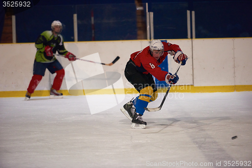 Image of ice hockey sport players