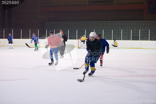 Image of ice hockey sport players