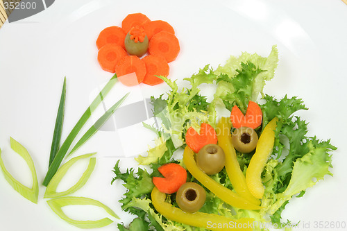 Image of Decorative salad