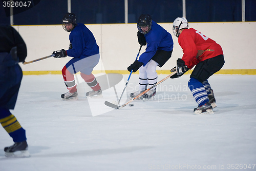 Image of ice hockey sport players