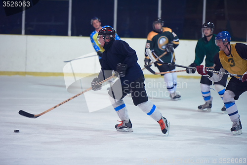 Image of ice hockey sport players