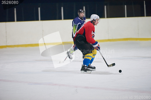 Image of ice hockey sport players