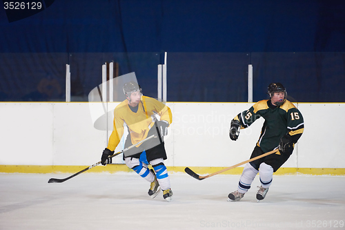 Image of ice hockey sport players