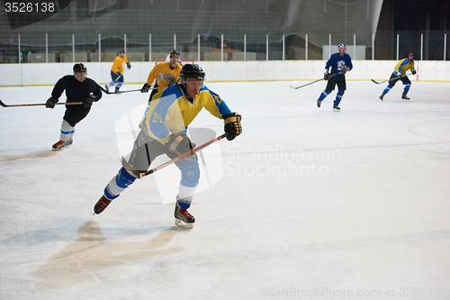 Image of ice hockey sport players