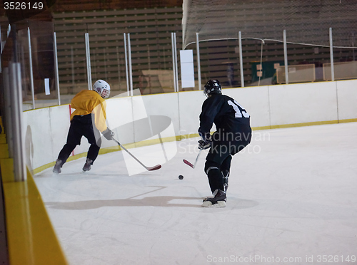 Image of ice hockey sport players