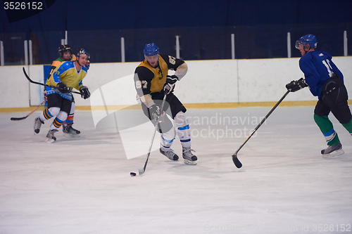 Image of ice hockey sport players