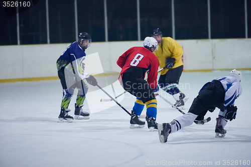 Image of ice hockey sport players