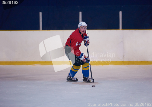 Image of ice hockey sport players