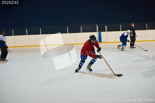 Image of ice hockey sport players