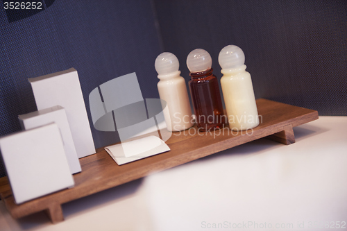 Image of hotel room bathroom