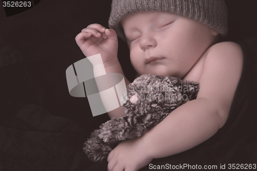 Image of Newborn sleeping