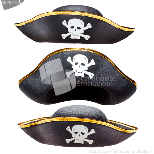 Image of Pirate hat isolated