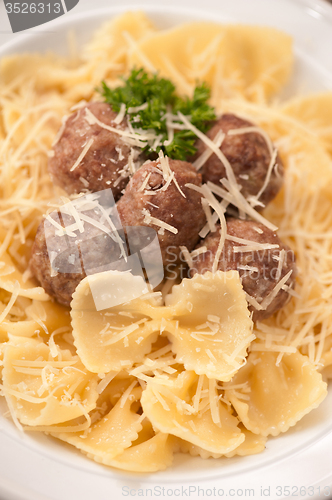 Image of Pasta with meat balls 