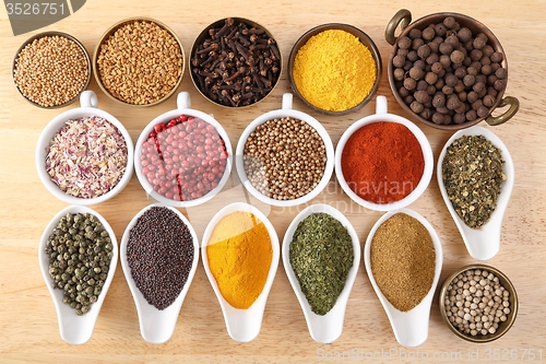Image of Colorful spices.