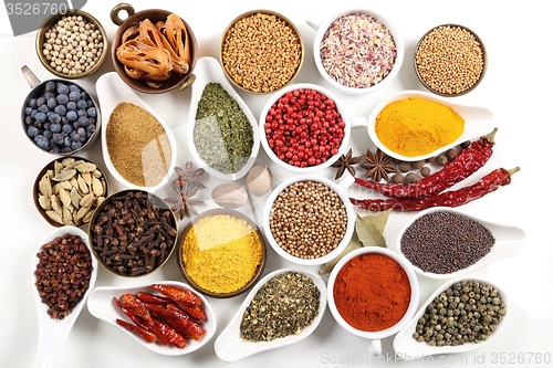 Image of Colorful spices.