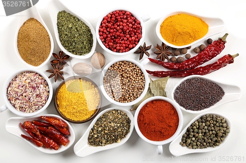 Image of Colorful spices.