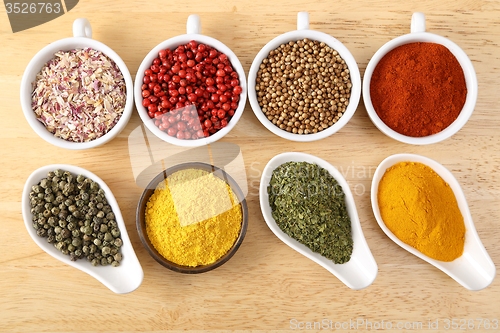 Image of Colorful spices.