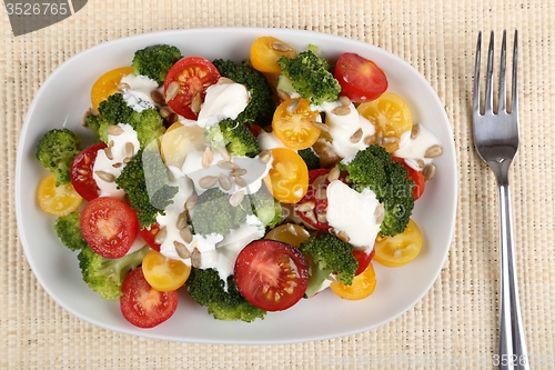 Image of Colorful salad.