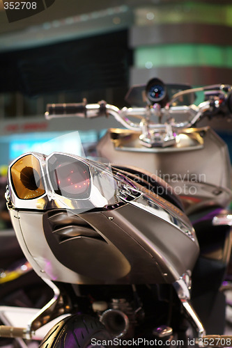 Image of Futuristic motorbike