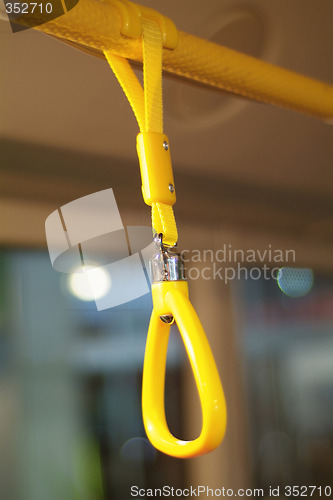 Image of Detail of bus interior