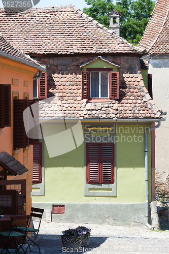 Image of Colorful houses of Sighisoara
