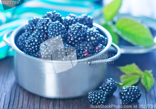 Image of fresh blackberry