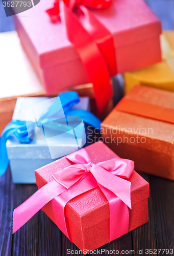 Image of box for present