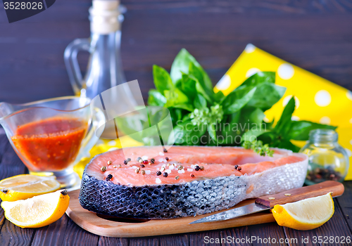 Image of fresh salmon