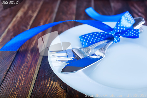 Image of table place setting