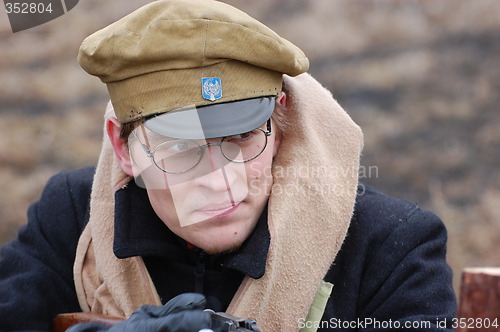 Image of Student-soldier.Civil War 1918