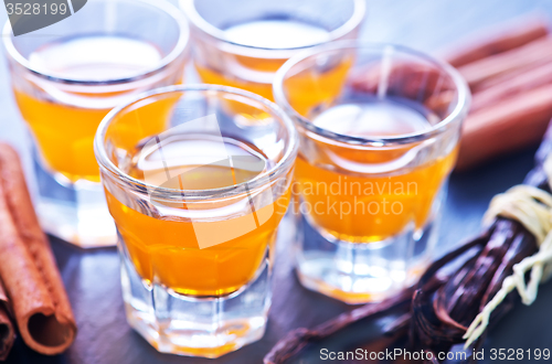 Image of orange liquor