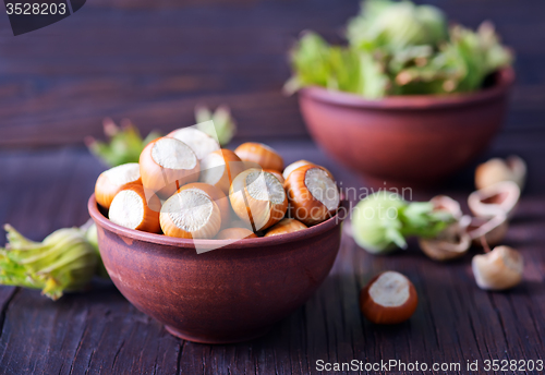 Image of hazelnuts