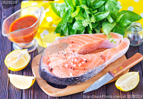 Image of fresh salmon