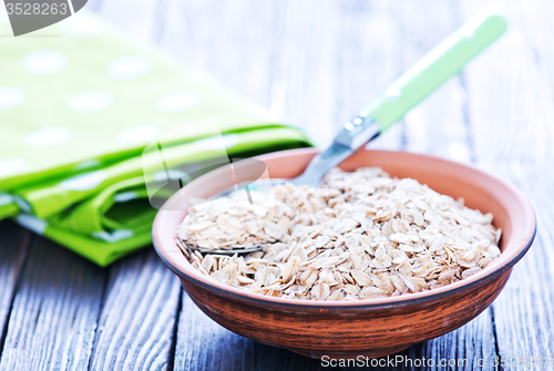 Image of oat flakes