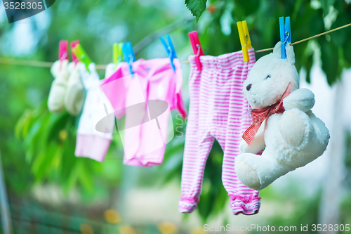 Image of baby clothes