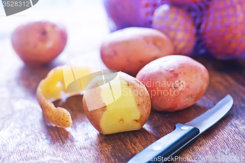 Image of raw potato