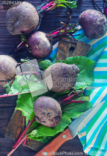 Image of raw beet