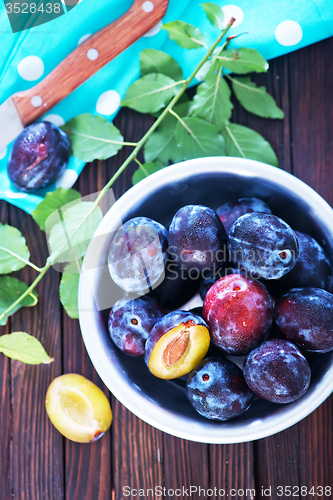 Image of fresh plums