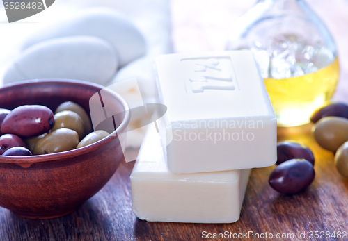 Image of olive soap